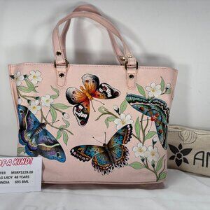 ANUSCHKA INDIA - NWT $320.00            MASTERPIECE PAINTING TOOK 8 WEEKS FOR TV